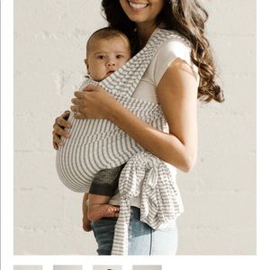 Solly wrap WRAP - NATURAL & GREY STRIPE